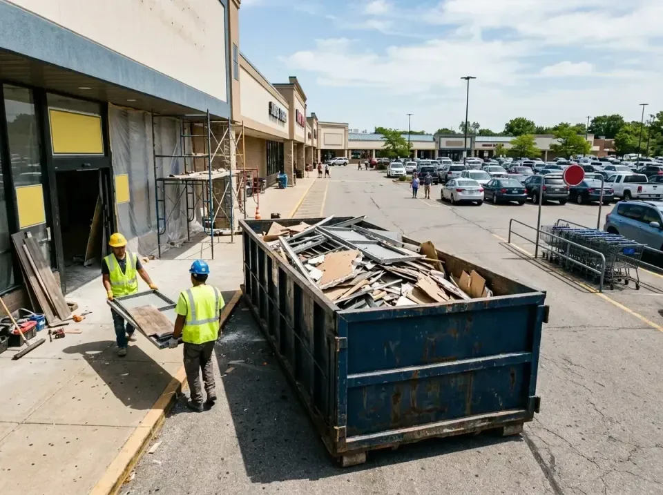 retail-store-renovation-debris-003 — frequently asked questions, Roll-off Dumpster Rentals in Linton, IN